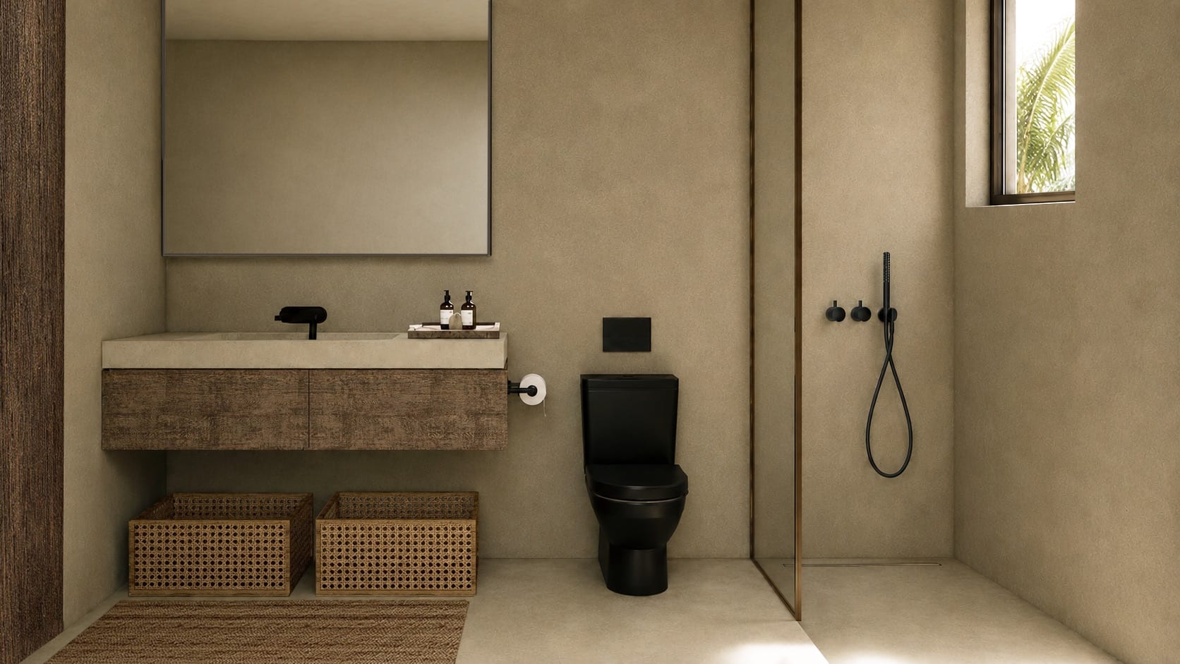Villa 1BR / 2F bathroom