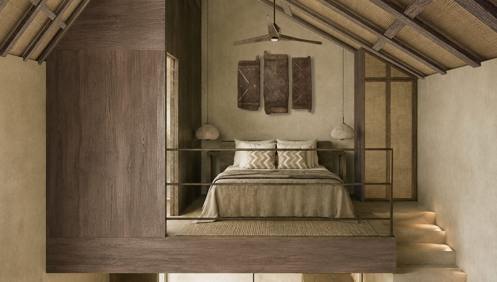Villa 1BR / 2F bedroom 1